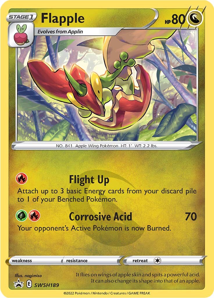 Flapple (SWSH189) [Sword & Shield: Black Star Promos] | Eastridge Sports Cards & Games