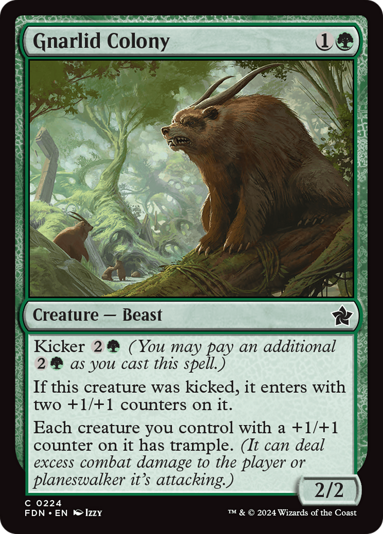 Gnarlid Colony [Foundations] | Eastridge Sports Cards & Games