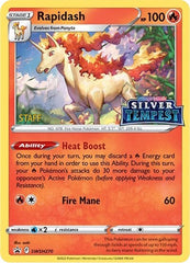 Rapidash (SWSH270) (Prerelease) (Staff) [Sword & Shield: Black Star Promos] | Eastridge Sports Cards & Games