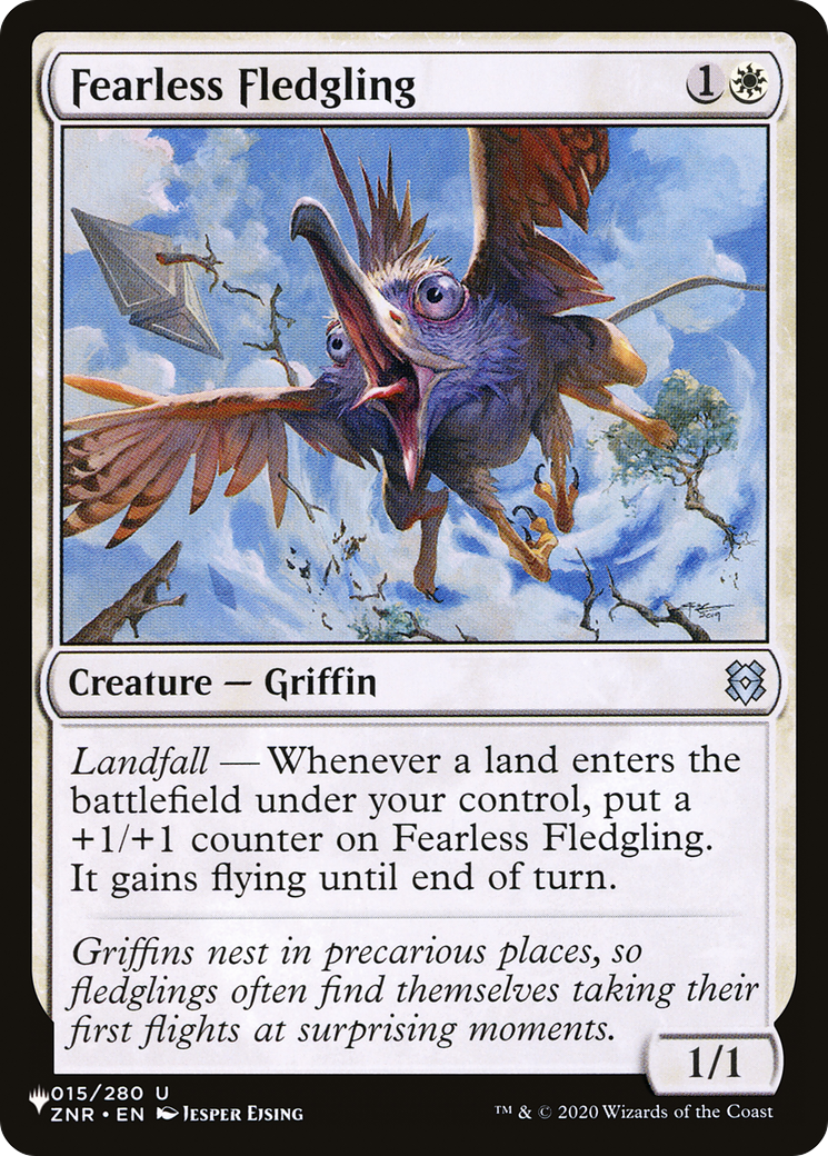 Fearless Fledgling [The List] | Eastridge Sports Cards & Games