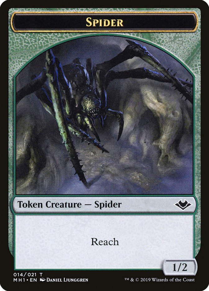 Elemental (008) // Spider (014) Double-Sided Token [Modern Horizons Tokens] | Eastridge Sports Cards & Games