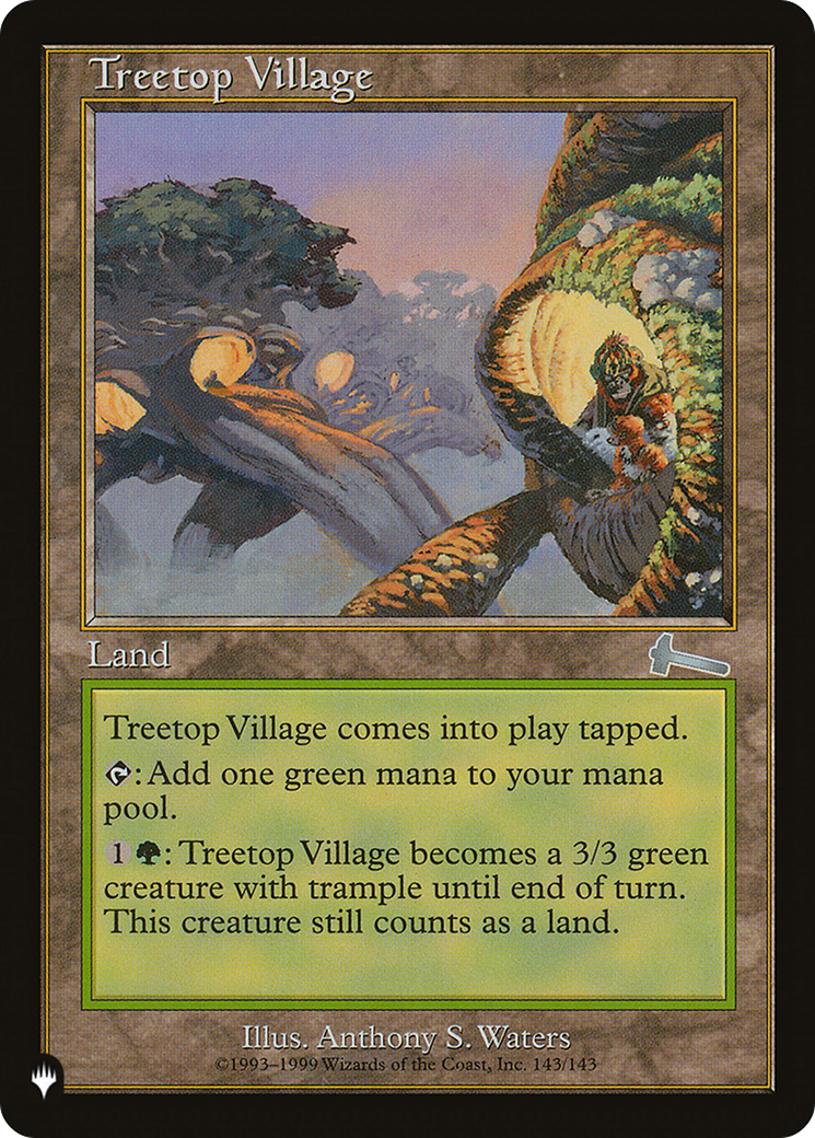 Treetop Village [The List] | Eastridge Sports Cards & Games