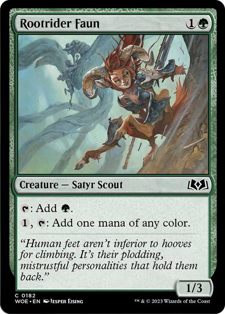 Rootrider Faun [Wilds of Eldraine] | Eastridge Sports Cards & Games