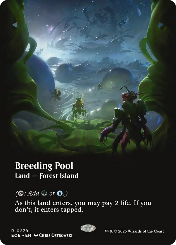 Breeding Pool (Borderless) [Edge of Eternities] | Eastridge Sports Cards & Games