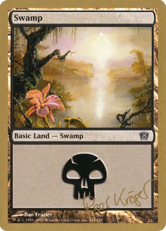 Swamp (pk341) (Peer Kroger) [World Championship Decks 2003] | Eastridge Sports Cards & Games