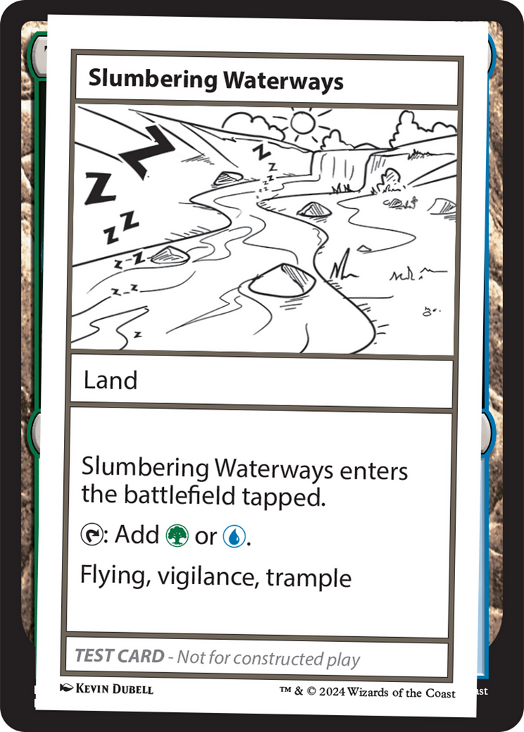 Slumbering Waterways [Mystery Booster 2 Playtest Cards] | Eastridge Sports Cards & Games