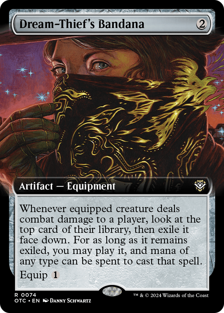 Dream-Thief's Bandana (Extended Art) [Outlaws of Thunder Junction Commander] | Eastridge Sports Cards & Games