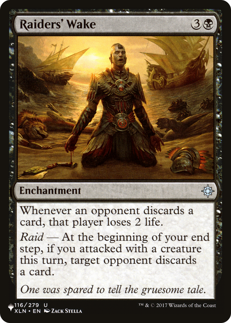 Raiders' Wake [The List] | Eastridge Sports Cards & Games
