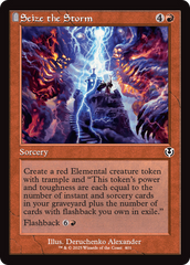 Seize the Storm (Retro Frame) [Innistrad Remastered] | Eastridge Sports Cards & Games