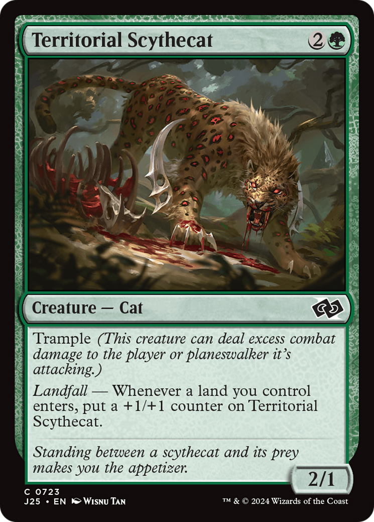 Territorial Scythecat [Foundations Jumpstart] | Eastridge Sports Cards & Games