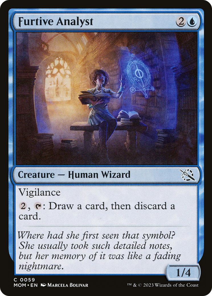 Furtive Analyst [March of the Machine] | Eastridge Sports Cards & Games