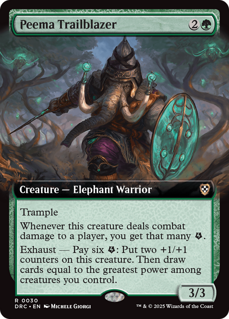 Peema Trailblazer (Extended Art) [Aetherdrift Commander] | Eastridge Sports Cards & Games