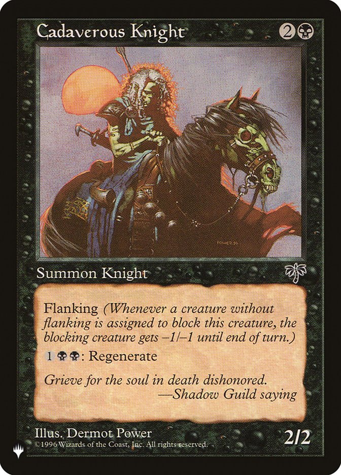 Cadaverous Knight [The List] | Eastridge Sports Cards & Games