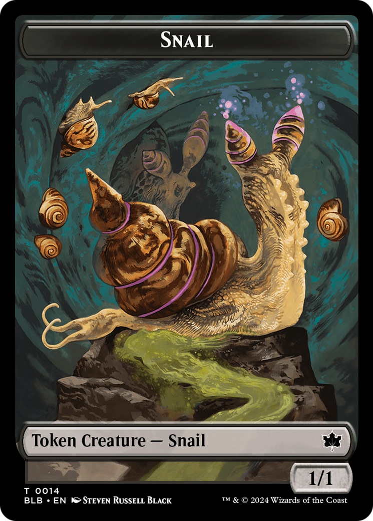 Snail Token [Bloomburrow Tokens] | Eastridge Sports Cards & Games