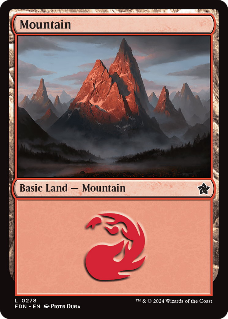 Mountain (0278) [Foundations] | Eastridge Sports Cards & Games