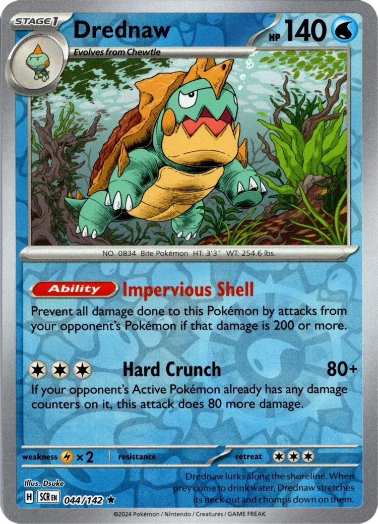 Drednaw (044/142) [Scarlet & Violet: Stellar Crown] | Eastridge Sports Cards & Games