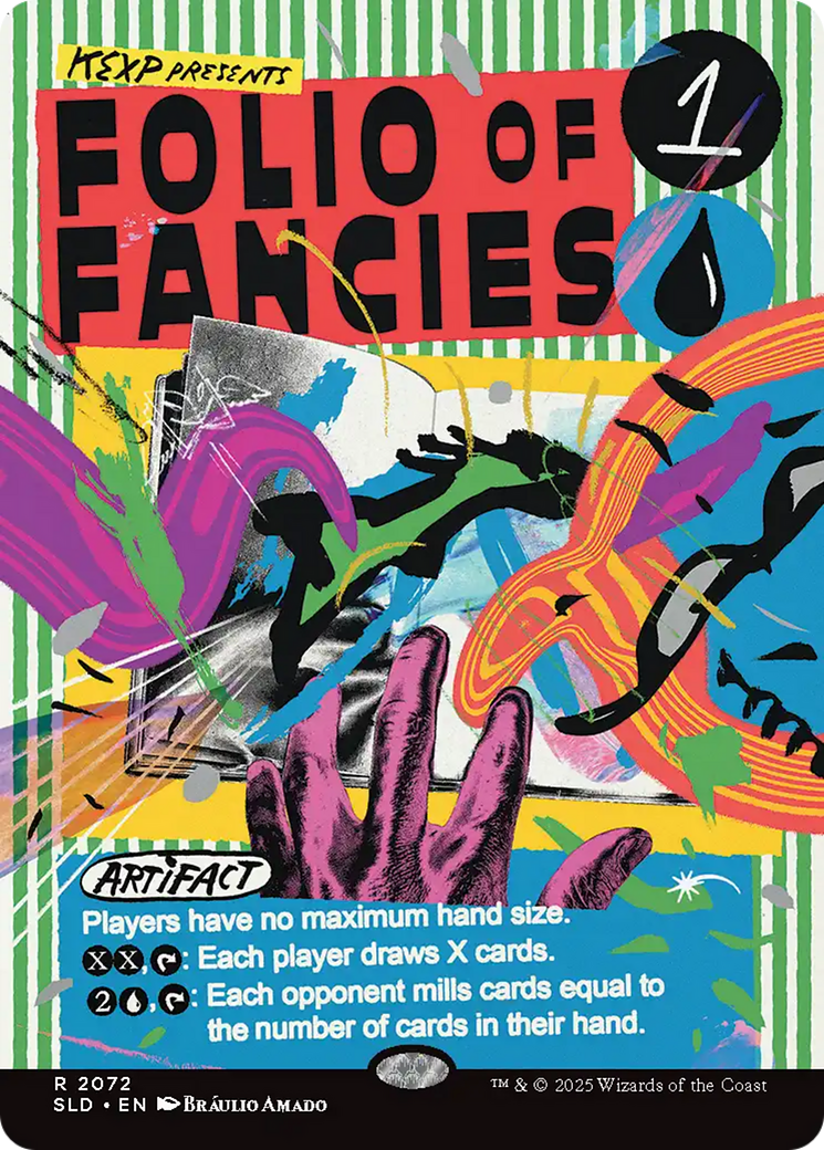 Folio of Fancies (Rainbow Foil) [Secret Lair Drop Series] | Eastridge Sports Cards & Games