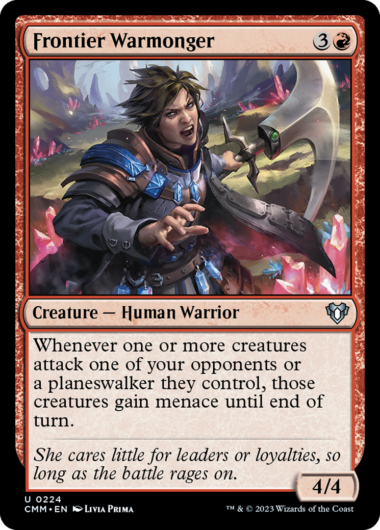 Frontier Warmonger [Commander Masters] | Eastridge Sports Cards & Games