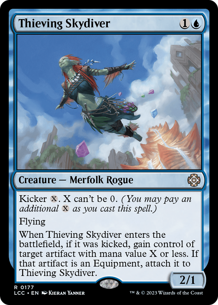 Thieving Skydiver [The Lost Caverns of Ixalan Commander] | Eastridge Sports Cards & Games