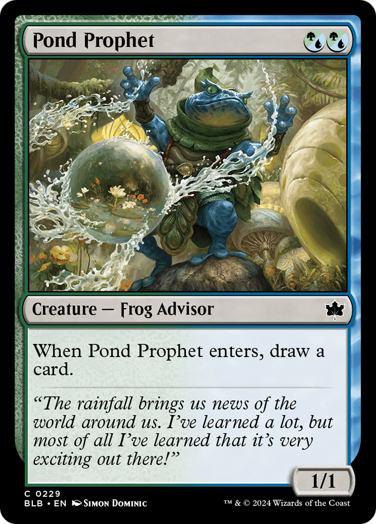 Pond Prophet [Bloomburrow] | Eastridge Sports Cards & Games