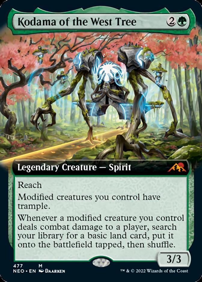 Kodama of the West Tree (Extended Art) [Kamigawa: Neon Dynasty] | Eastridge Sports Cards & Games