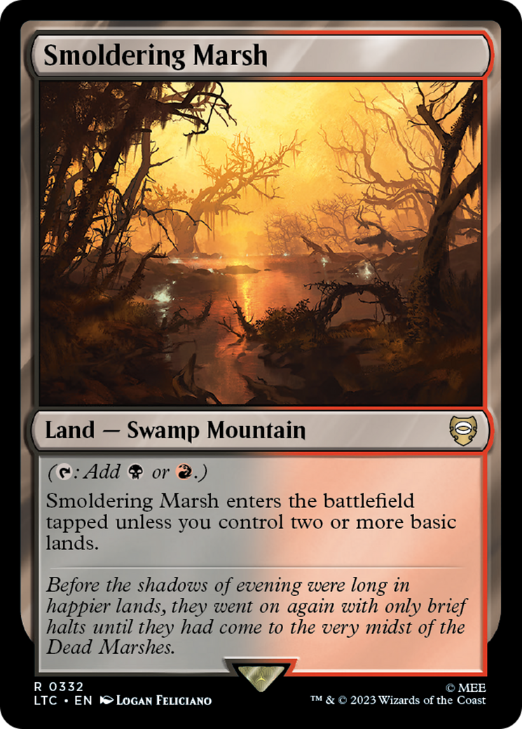 Smoldering Marsh [The Lord of the Rings: Tales of Middle-Earth Commander] | Eastridge Sports Cards & Games