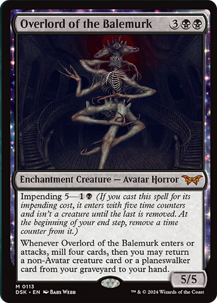 Overlord of the Balemurk [Duskmourn: House of Horror] | Eastridge Sports Cards & Games