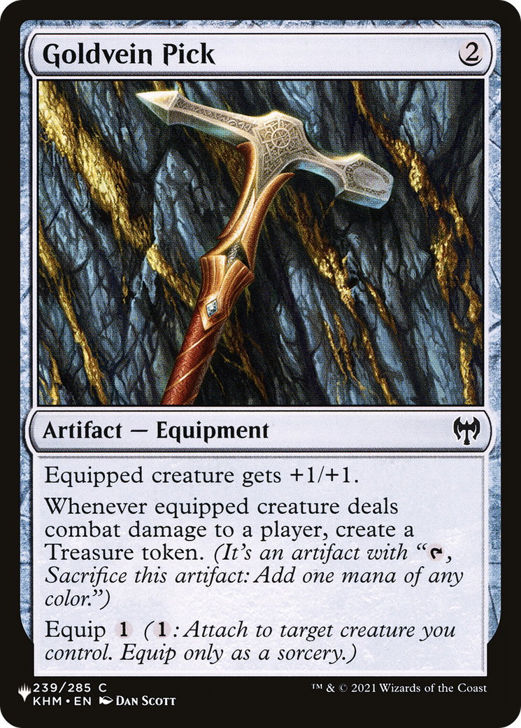 Goldvein Pick [The List] | Eastridge Sports Cards & Games