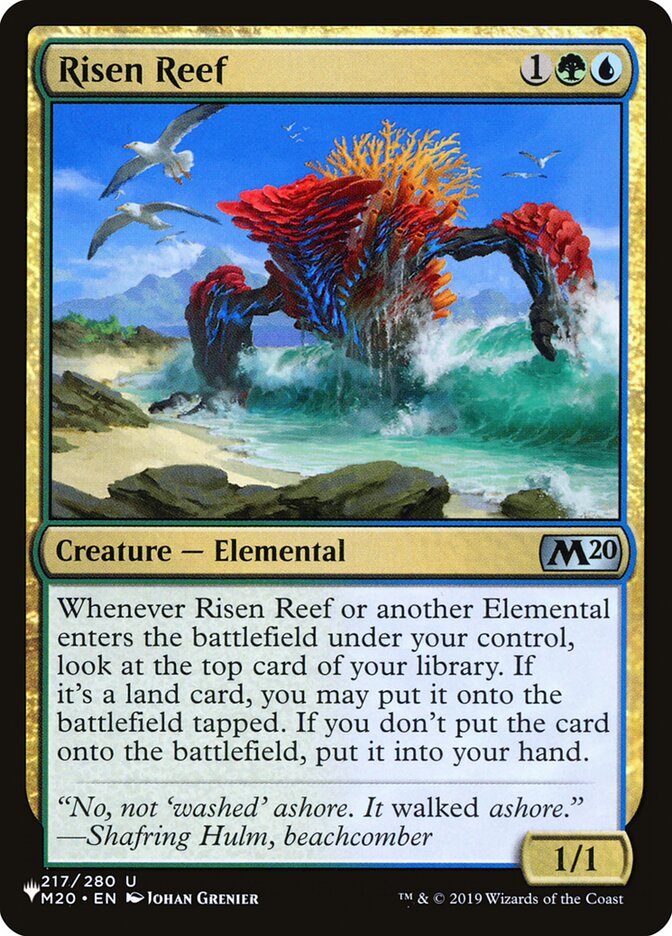 Risen Reef [The List] | Eastridge Sports Cards & Games