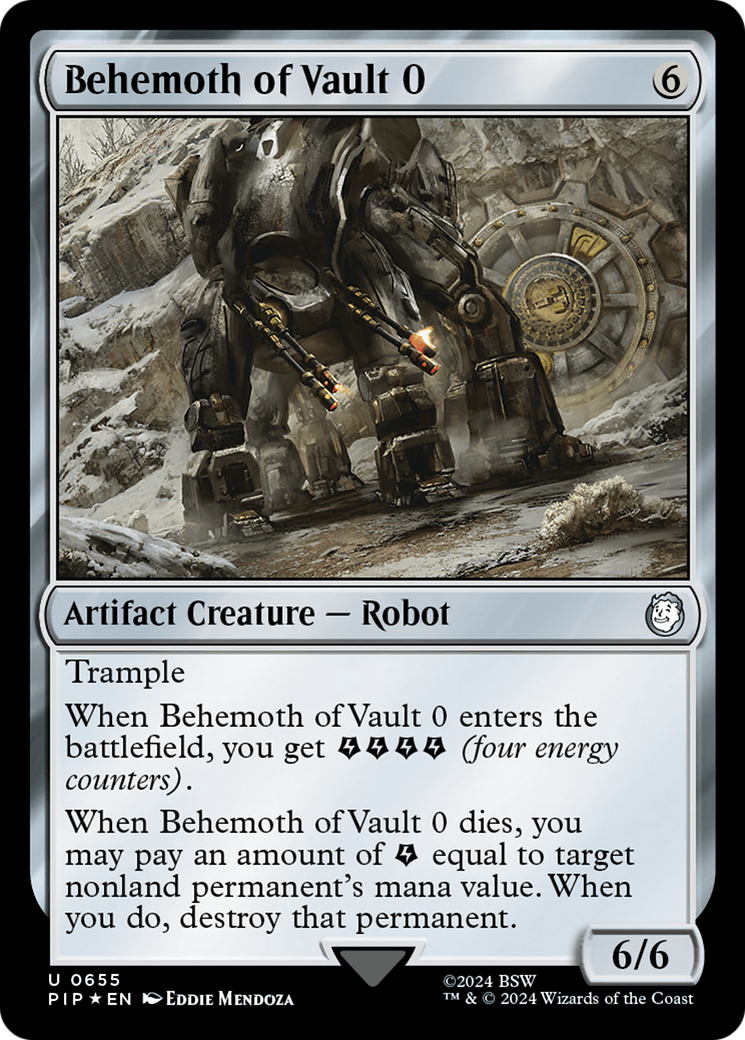 Behemoth of Vault 0 (Surge Foil) [Fallout] | Eastridge Sports Cards & Games