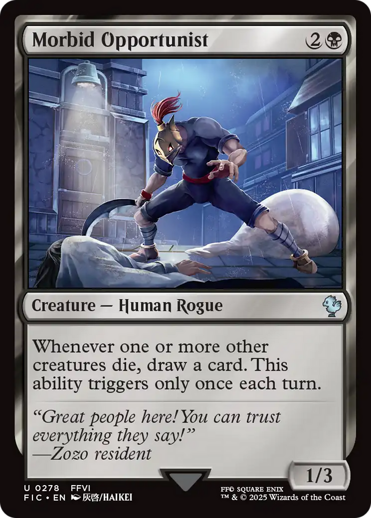 Morbid Opportunist [FINAL FANTASY Commander] | Eastridge Sports Cards & Games