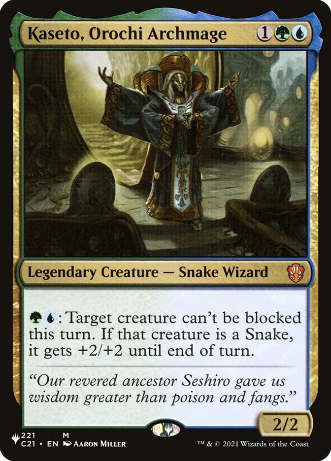 Kaseto, Orochi Archmage [The List] | Eastridge Sports Cards & Games
