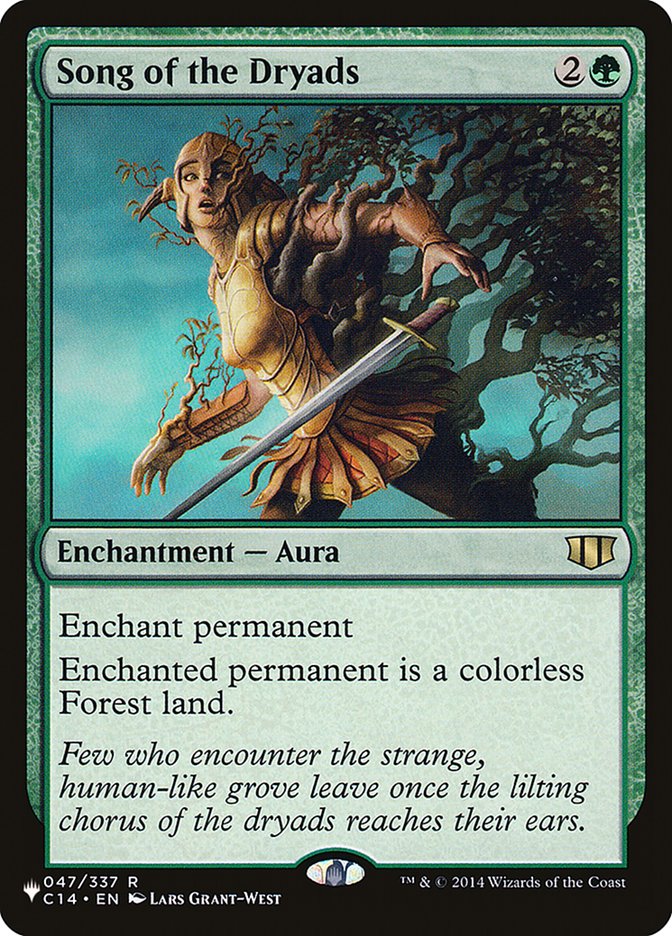 Song of the Dryads [The List] | Eastridge Sports Cards & Games