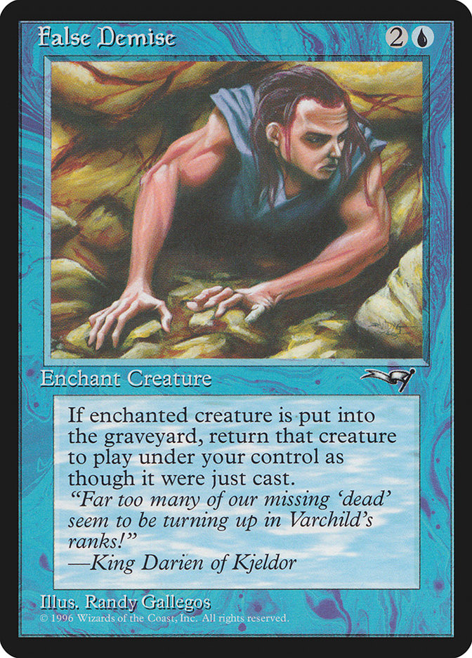 False Demise (Sleeveless) [Alliances] | Eastridge Sports Cards & Games