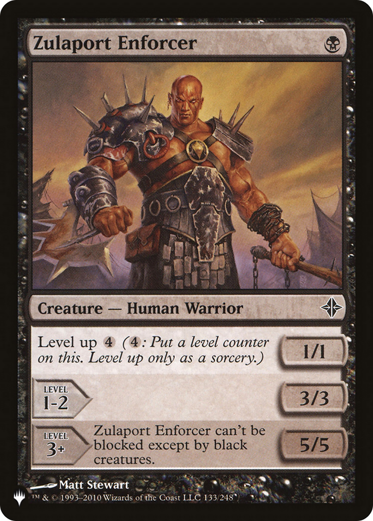 Zulaport Enforcer [The List Reprints] | Eastridge Sports Cards & Games