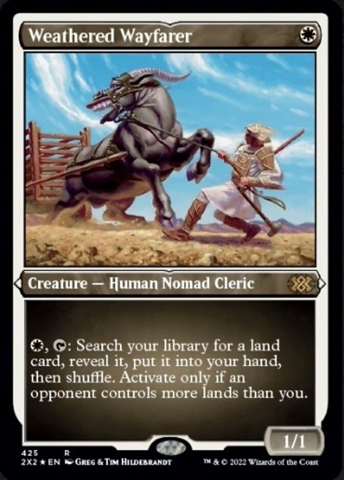 Weathered Wayfarer (Foil Etched) [Double Masters 2022] | Eastridge Sports Cards & Games