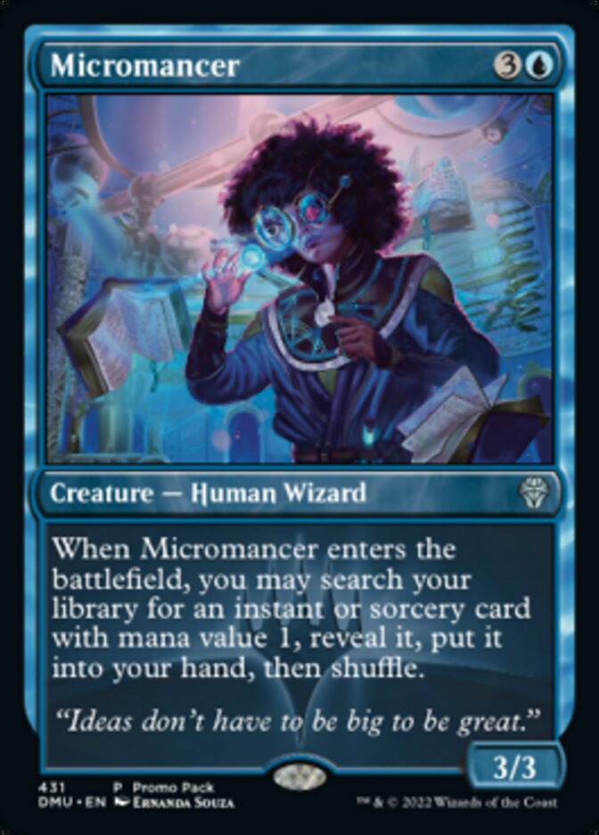 Micromancer (Promo Pack) [Dominaria United Promos] | Eastridge Sports Cards & Games