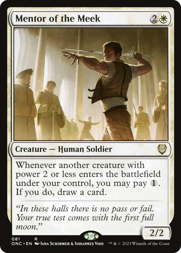 Mentor of the Meek [Phyrexia: All Will Be One Commander] | Eastridge Sports Cards & Games