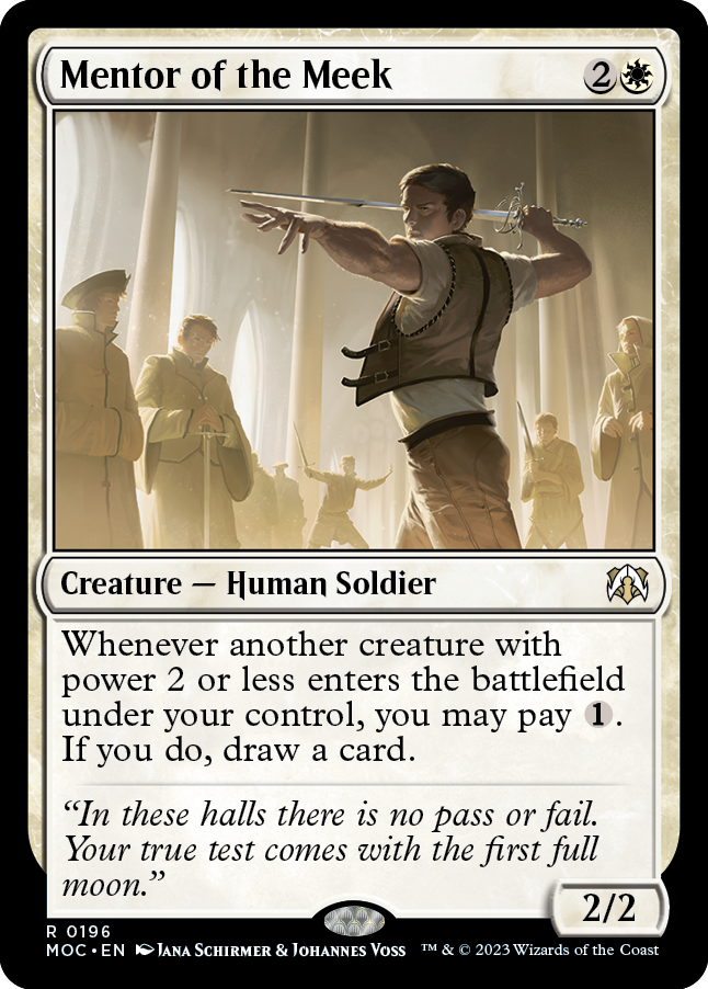 Mentor of the Meek [March of the Machine Commander] | Eastridge Sports Cards & Games