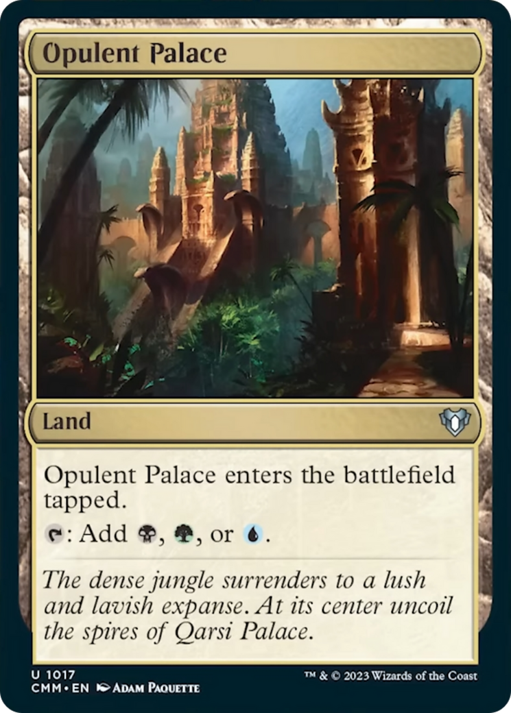 Opulent Palace [Commander Masters] | Eastridge Sports Cards & Games