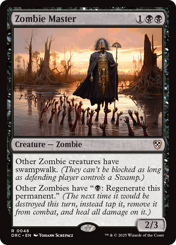 Zombie Master [Aetherdrift Commander] | Eastridge Sports Cards & Games