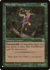 Elite Cat Warrior (Flavor Text) [The List Reprints] | Eastridge Sports Cards & Games