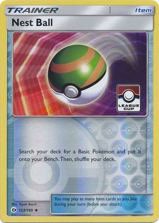 Nest Ball (123/149) (League Promo) [Sun & Moon: Base Set] | Eastridge Sports Cards & Games