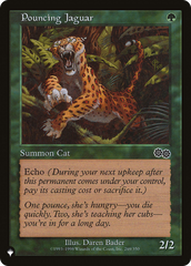 Pouncing Jaguar [The List] | Eastridge Sports Cards & Games