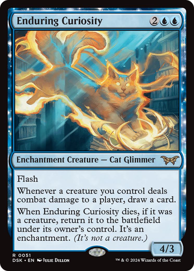 Enduring Curiosity [Duskmourn: House of Horror] | Eastridge Sports Cards & Games