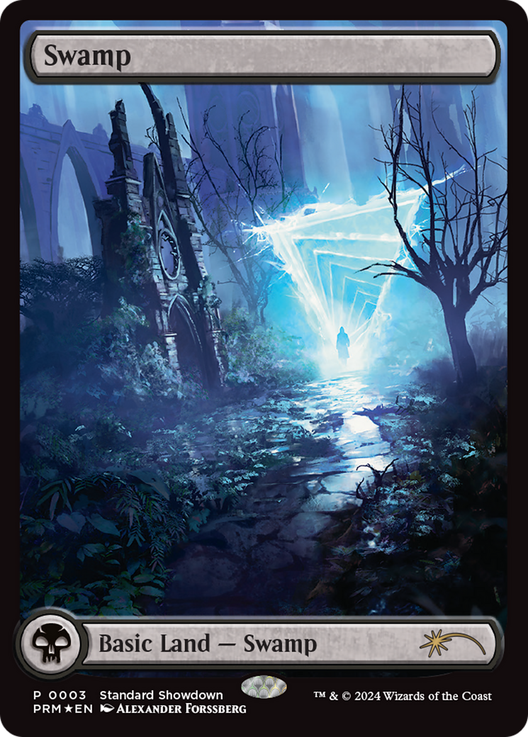 Swamp (Standard Showdown) [Murders at Karlov Manor Promos] | Eastridge Sports Cards & Games