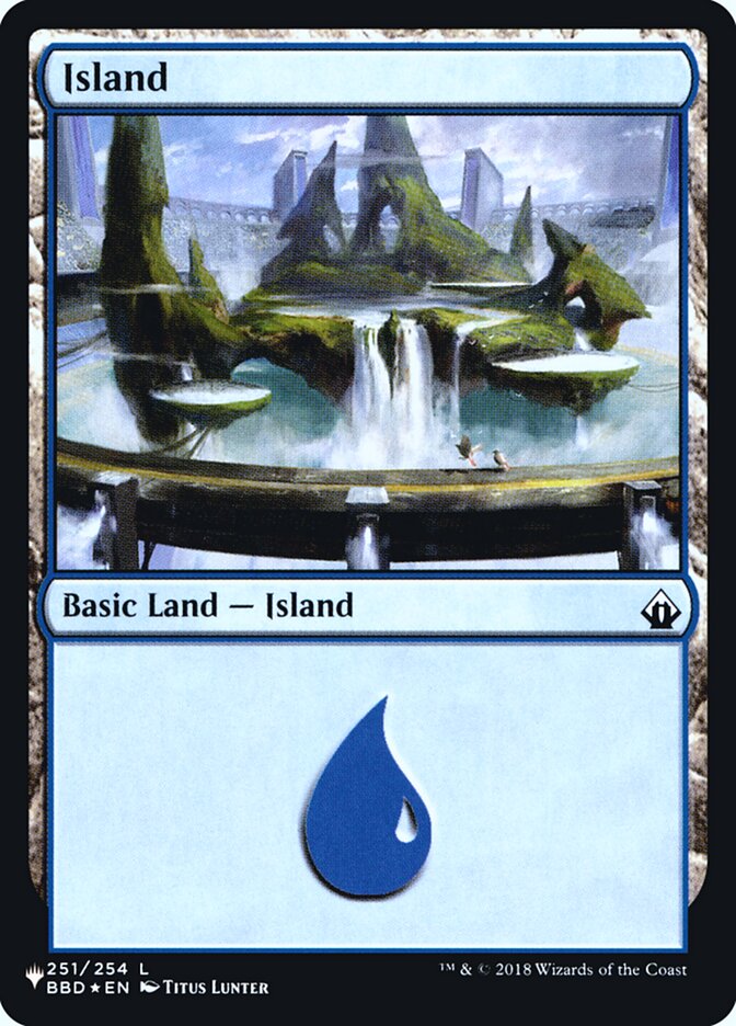 Island (Battlebound) [Secret Lair: Heads I Win, Tails You Lose] | Eastridge Sports Cards & Games