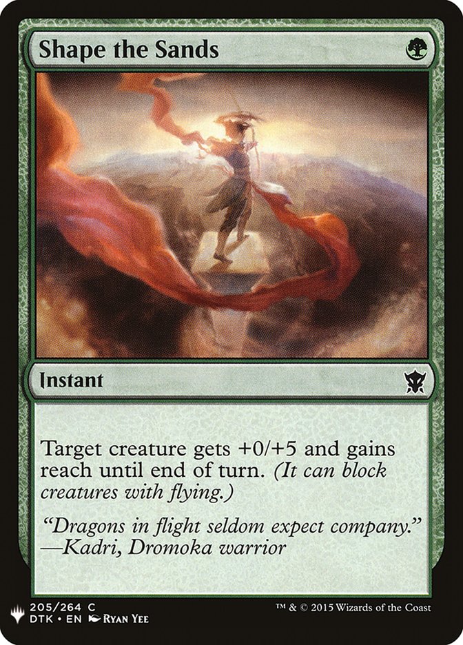 Shape the Sands [Mystery Booster] | Eastridge Sports Cards & Games