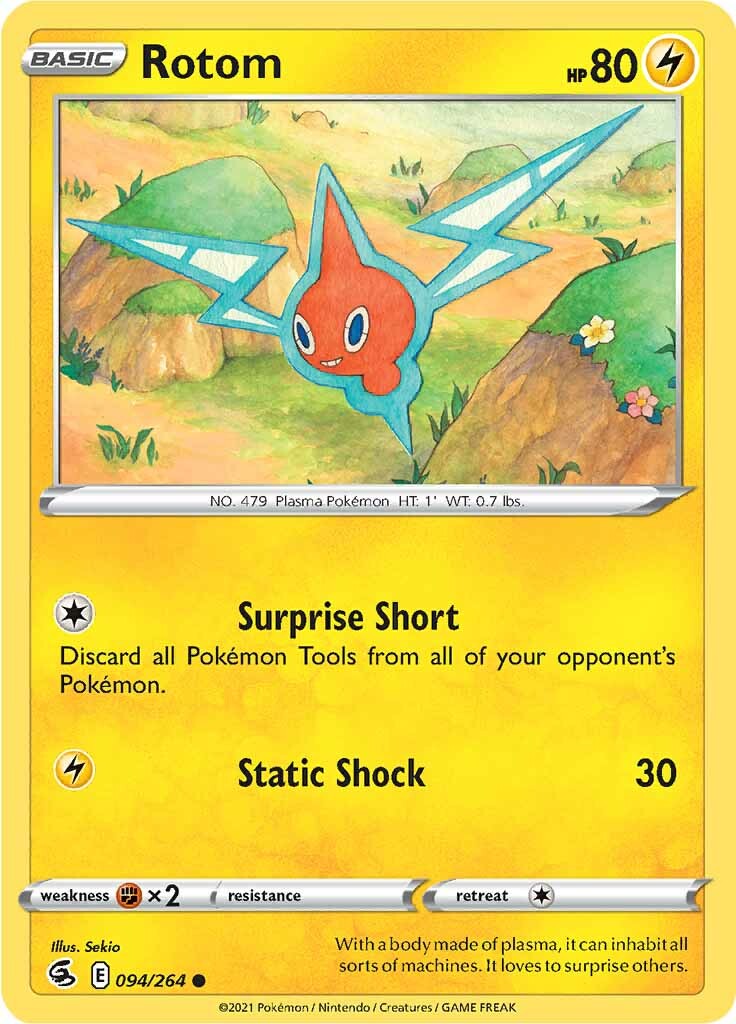 Rotom (094/264) [Sword & Shield: Fusion Strike] | Eastridge Sports Cards & Games