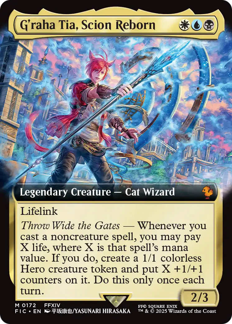 G'raha Tia, Scion Reborn (Extended Art) [FINAL FANTASY Commander] | Eastridge Sports Cards & Games